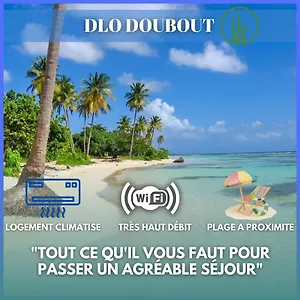 Appartement Dlo Doubout Les Pieds Dans L'eau, Sainte-Anne (Grande-Terre)